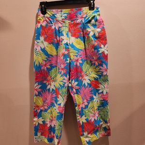 Bright and Colorful Petite Pants by Sag Harbor.